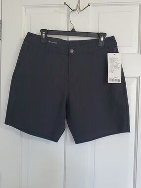 NWT Lululemon Commission Short Classic 7in Osidian(dark grey) Sz 31